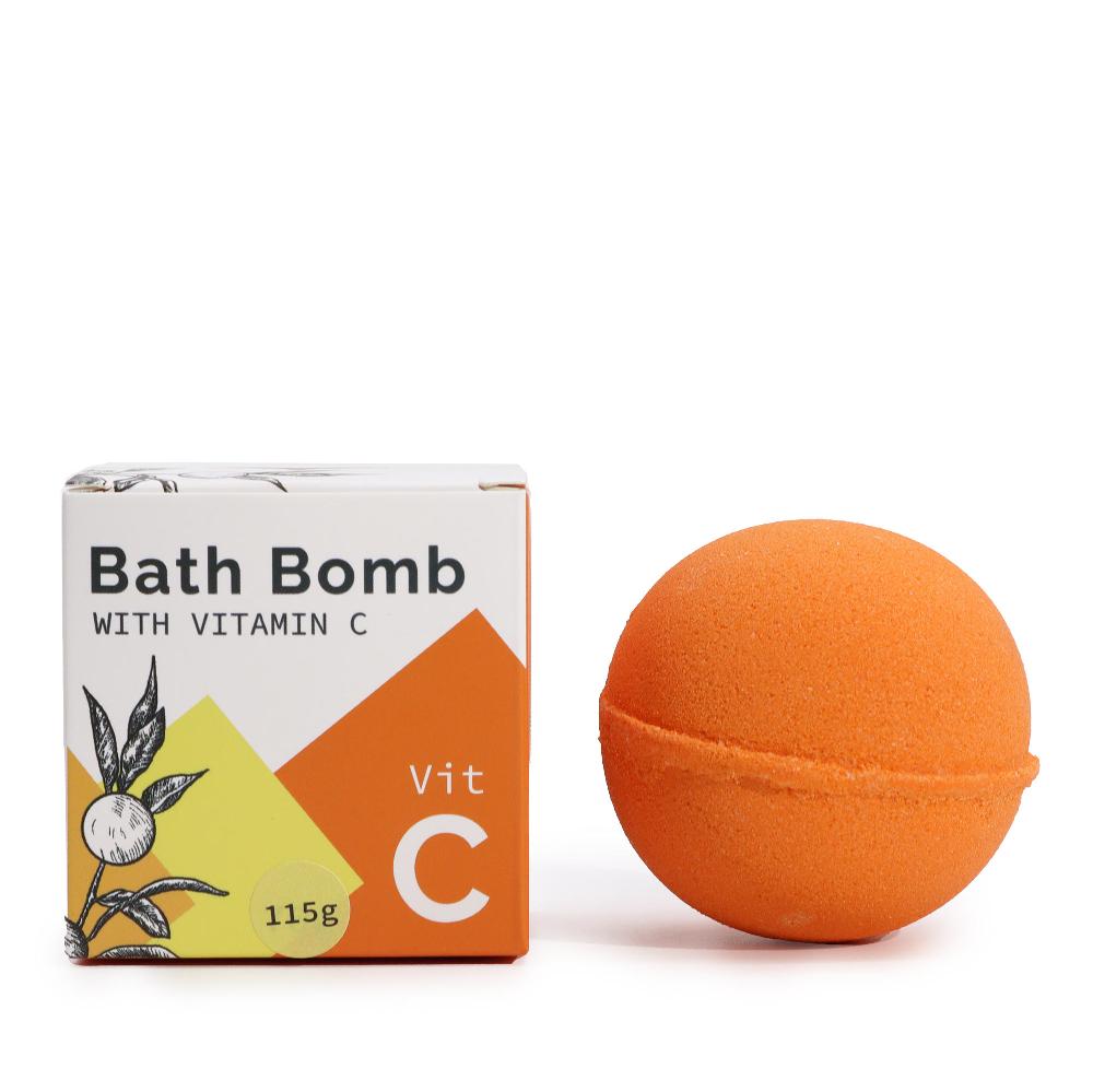 4x Vitamin C Infused Bath Bomb with Essential Oils