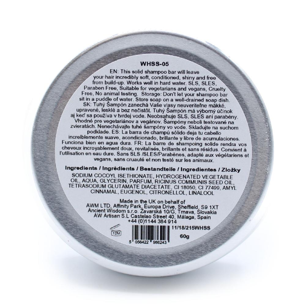 4x Wild Hare Solid Shampoo 60g - Cherry Bonbon
