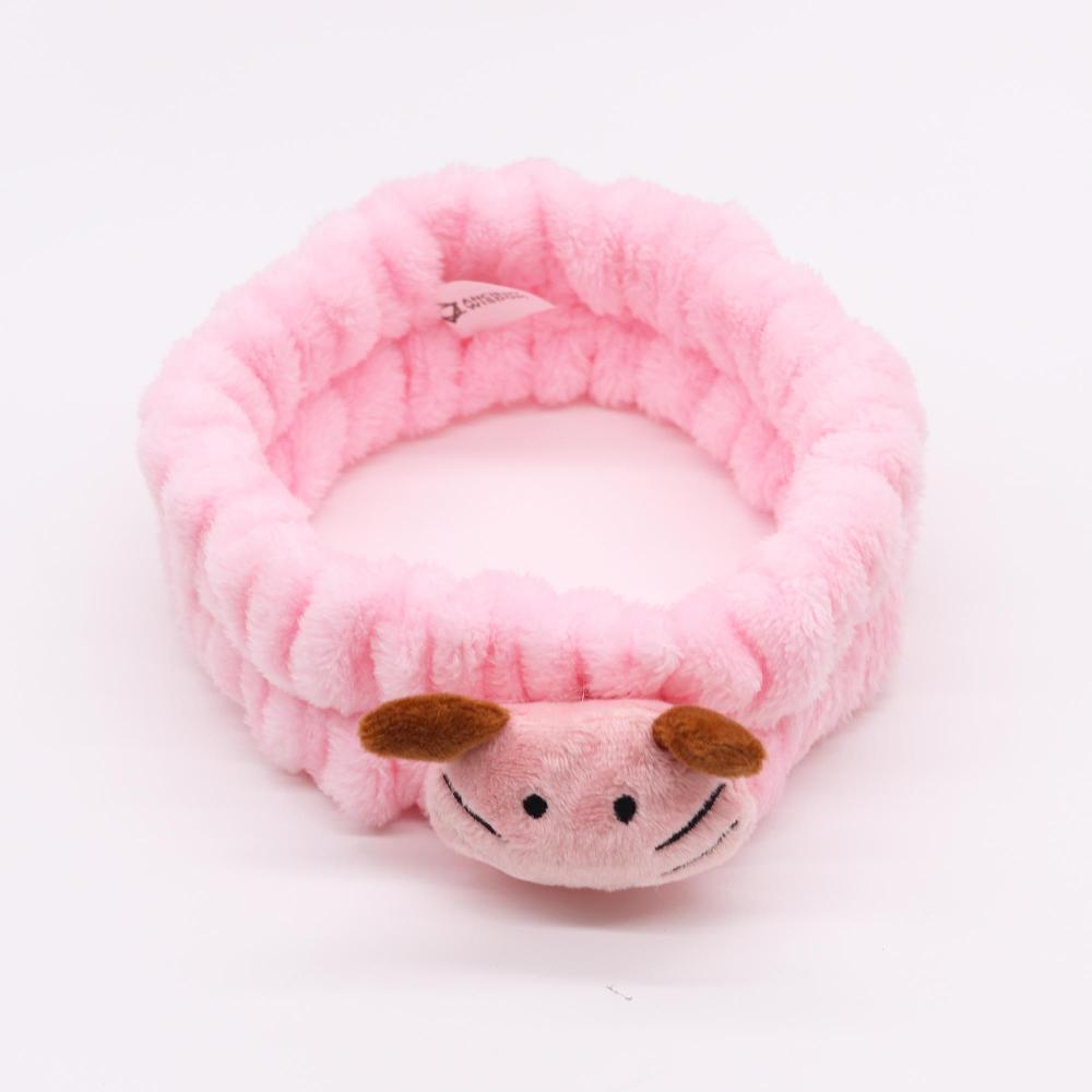 5x Cute Makeup Headbands - Cute Animals (assorted)
