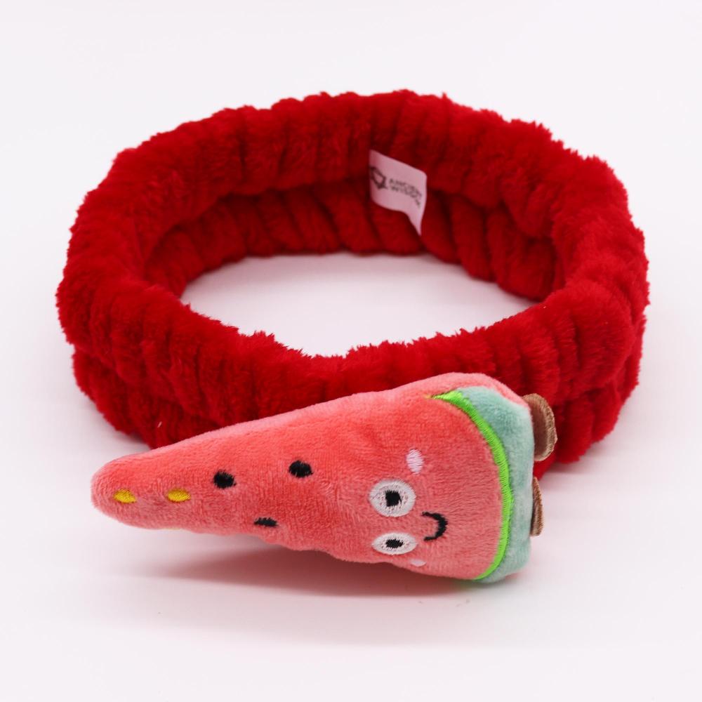 5x Cute Makeup Headbands - Fruity Selection (assorted)