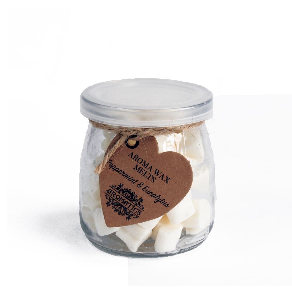 6x Aroma Wax Melts - Peppermint & Eucalytus