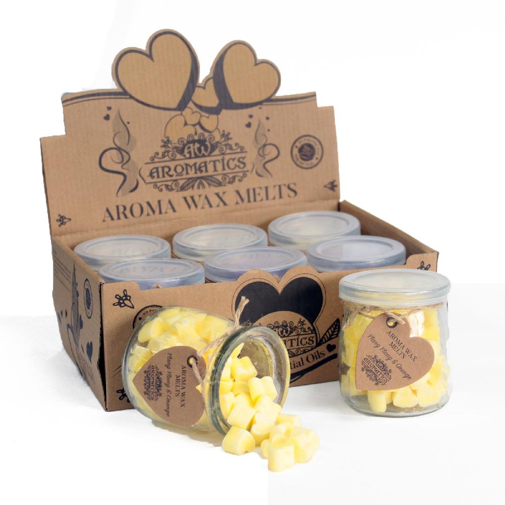 6x Aroma Wax Melts - Ylang Ylang & Orange