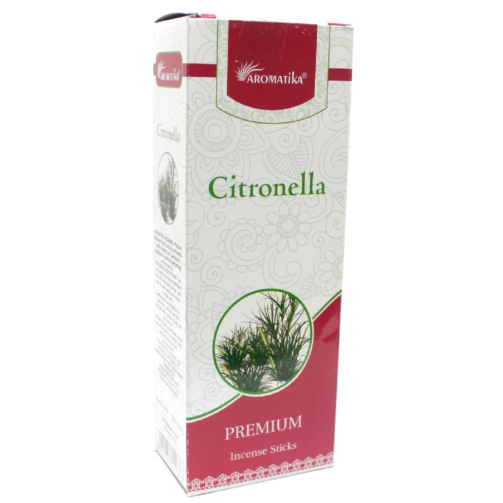 6x Aromatica Premium Incense - Citronella