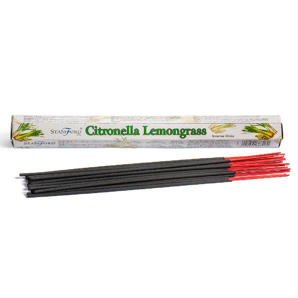 6x Citronella & Lemongrass Premium Incense