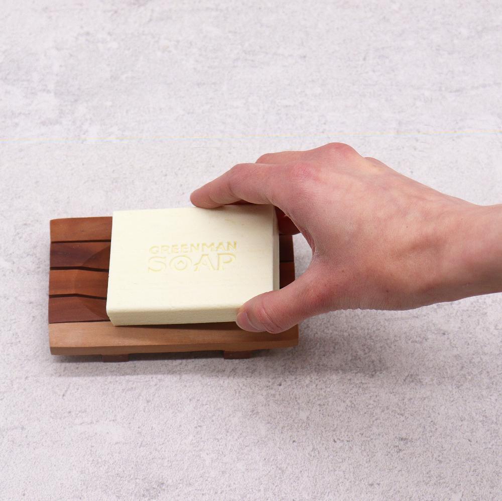 6x Classic Naseberry Soap Dish - Grid Drainer