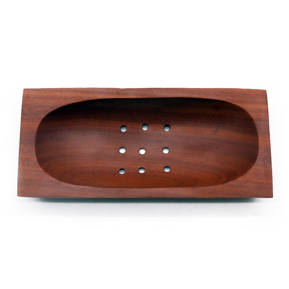 6x Classic Naseberry Soap Dish - Rectangle