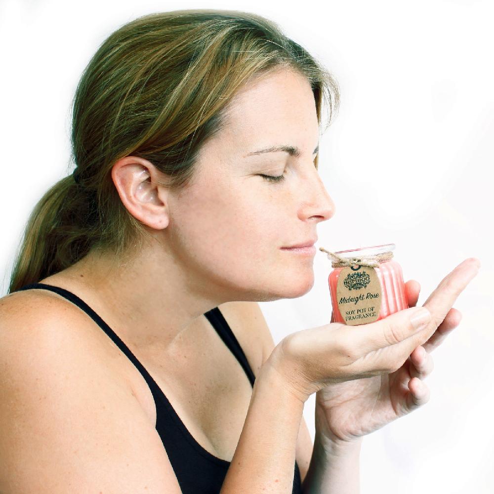 6x On Jasmine Wings Soy Pot Of Fragrance Candles