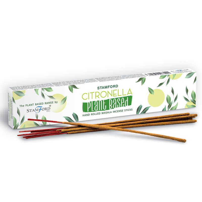 6x Plant Based Masala Incense Sticks - Citronella