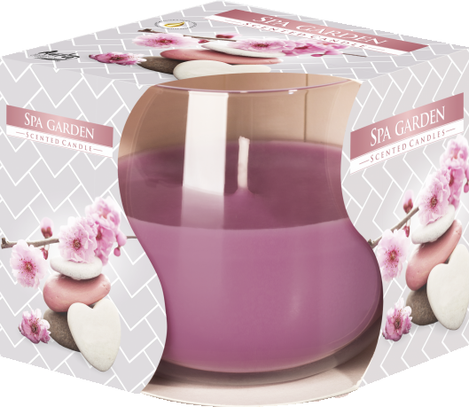 6x Scented Glass Jar Candle - Garden SPA