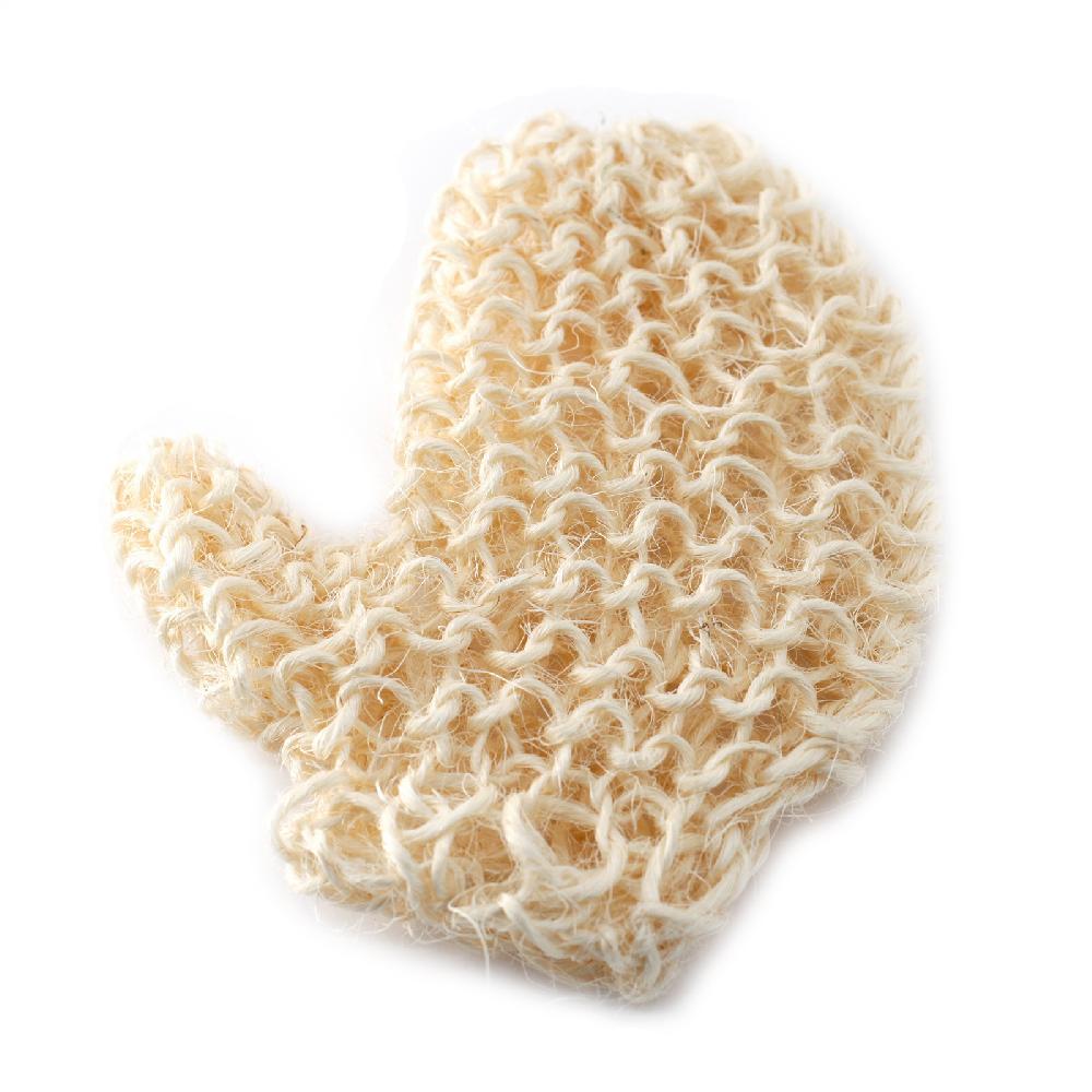6x Sisal Sponge and Scrub - Exfoliating Glove