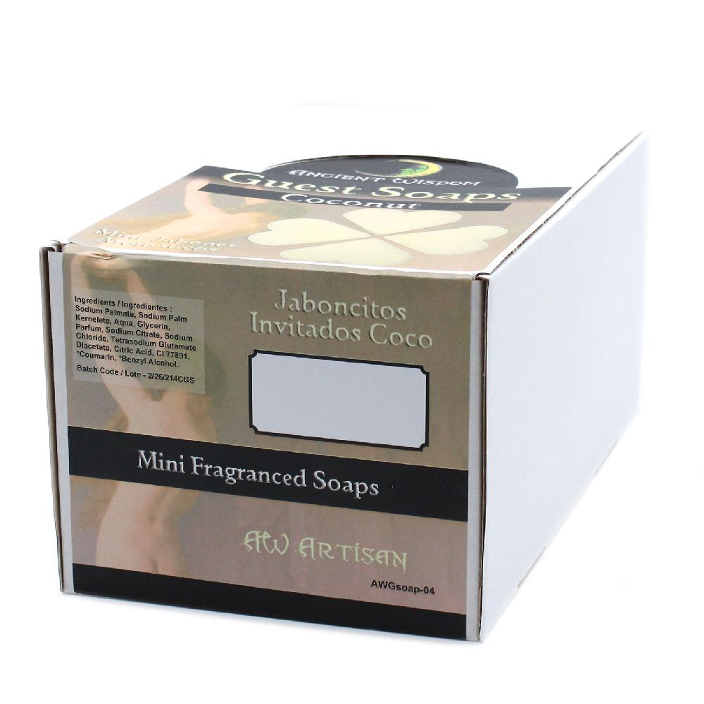 100x Heart Guest Soap - Coconut