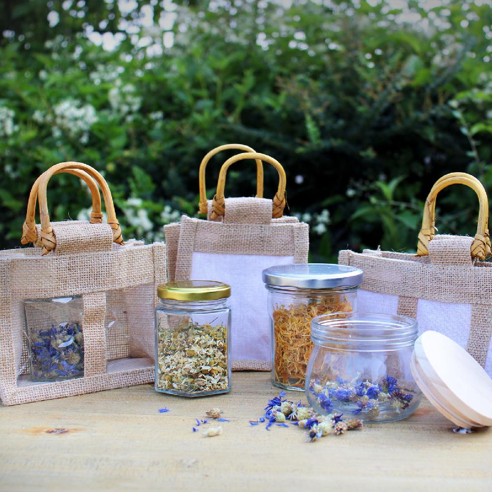 10x 100% Natural Gift Bag - One Jar
