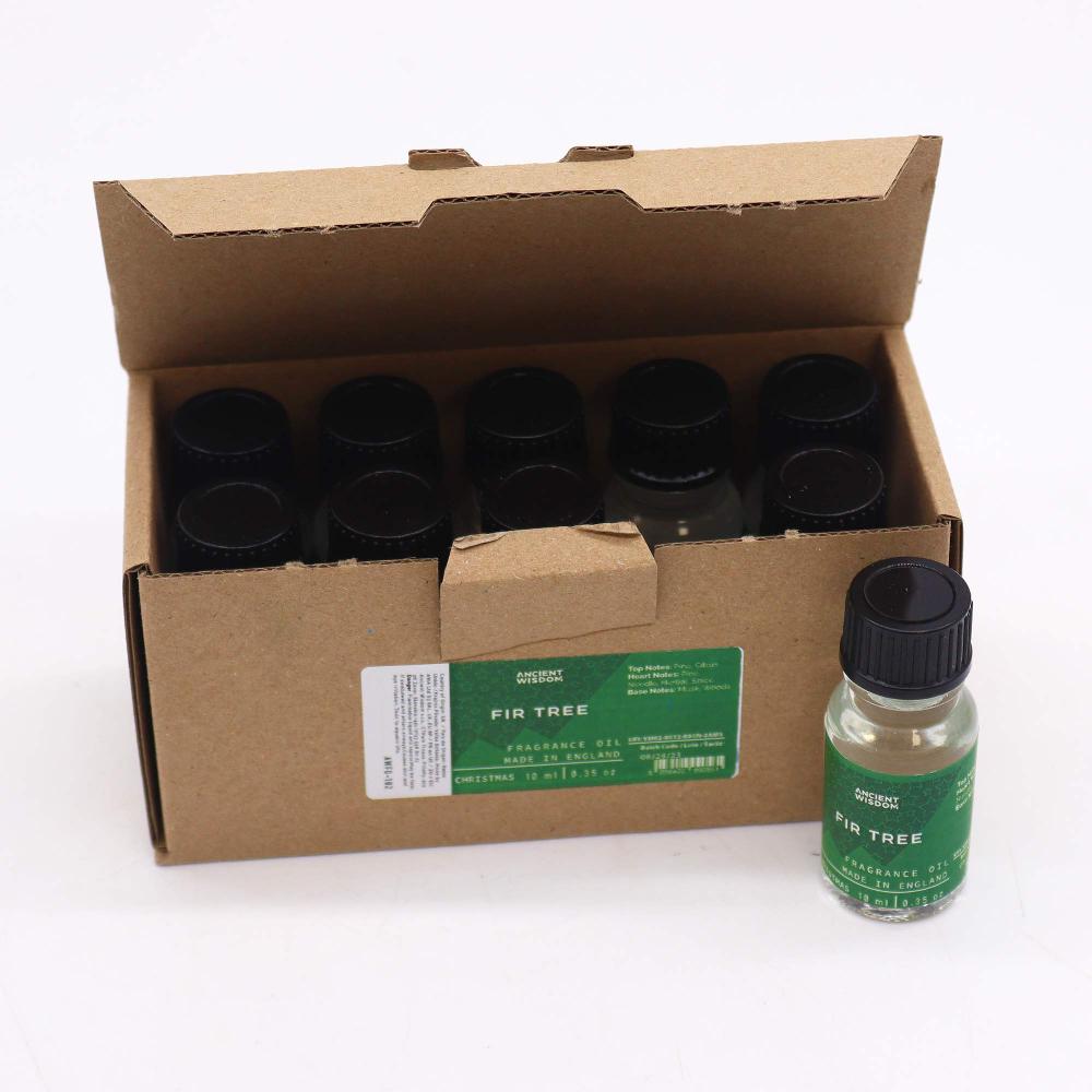 10x 10ml Fir Tree Fragrance Oil