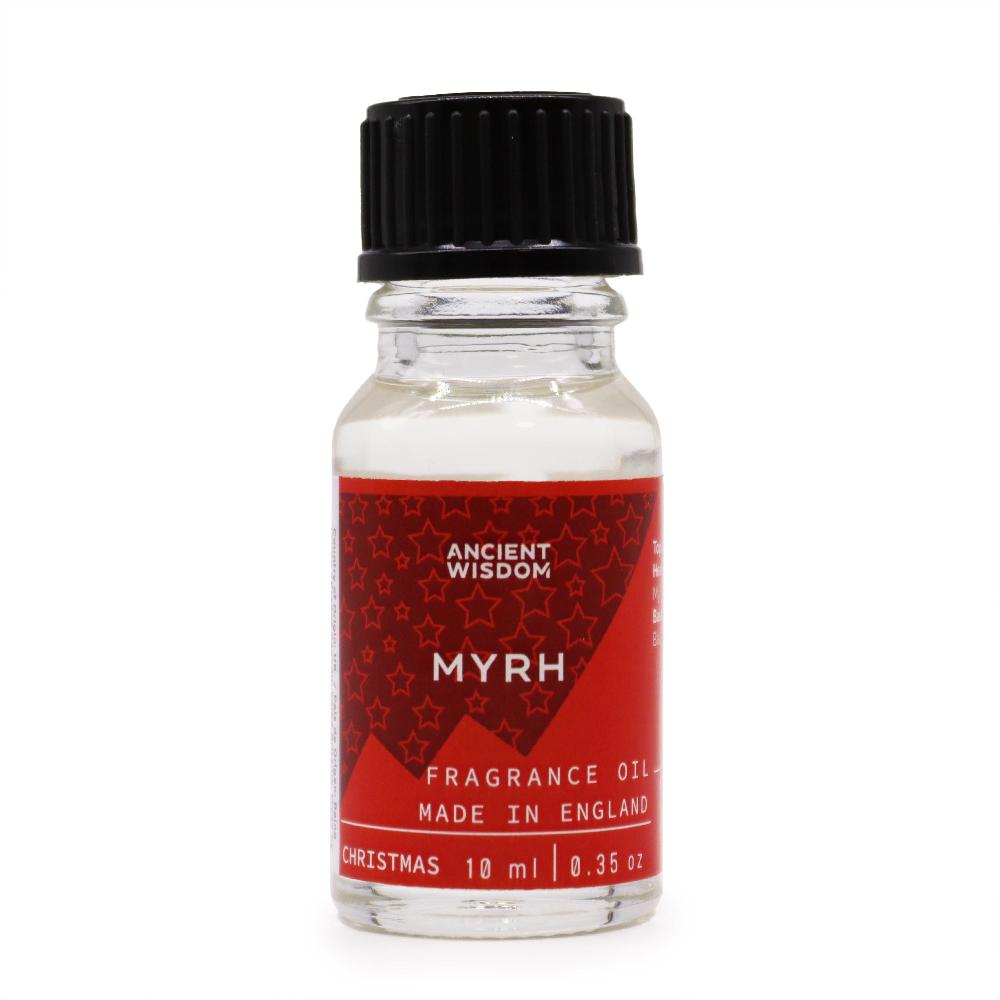 10x 10ml Xmas Myrrh Fragrance Oil