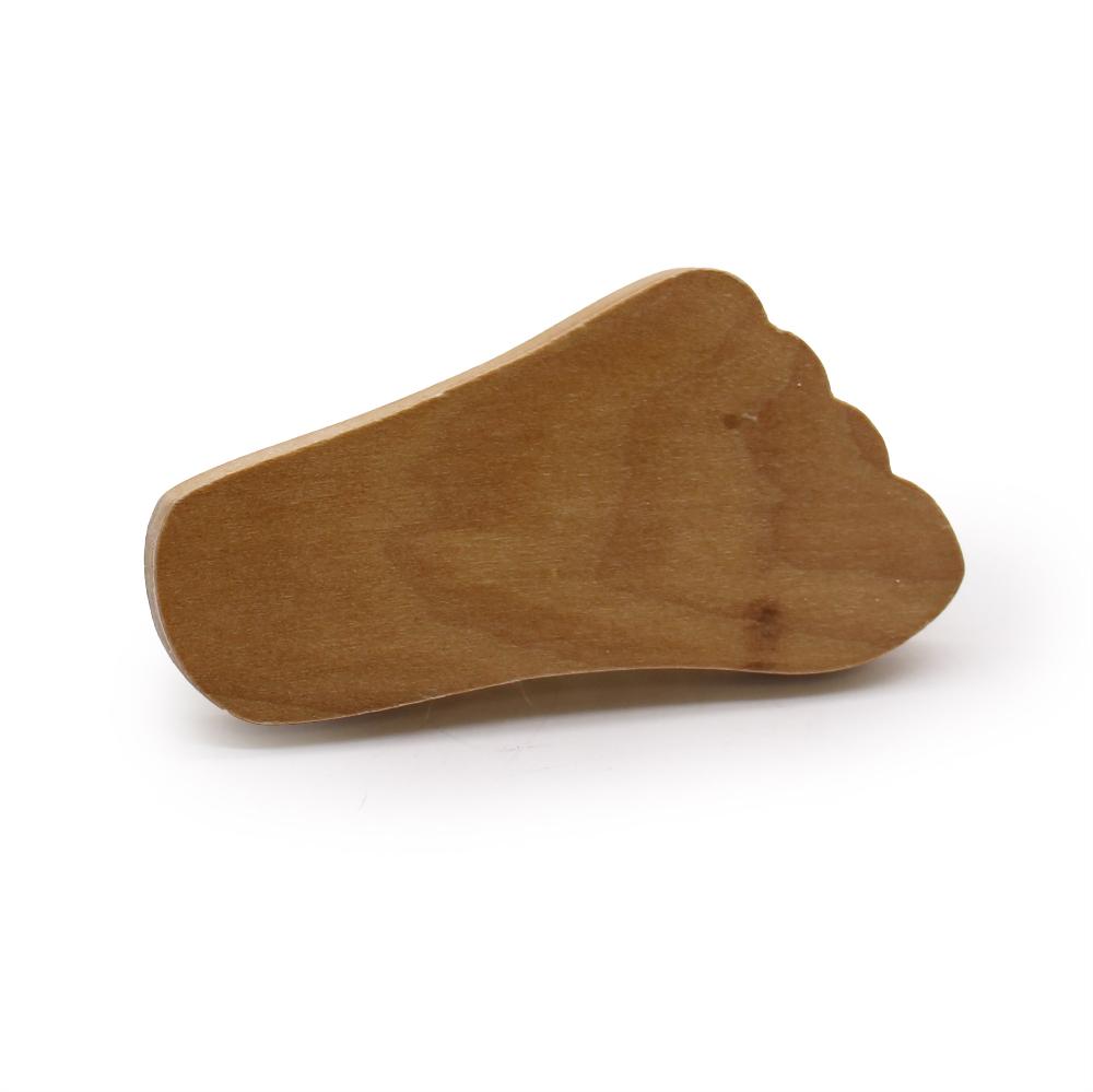 10x Mini Foot Shaped Brush