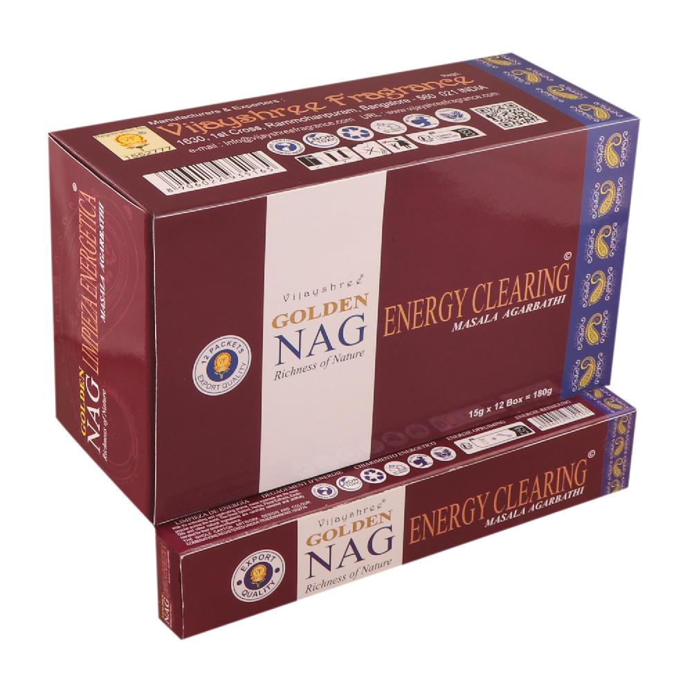 12x 15g Golden Nag - Energy Clearing