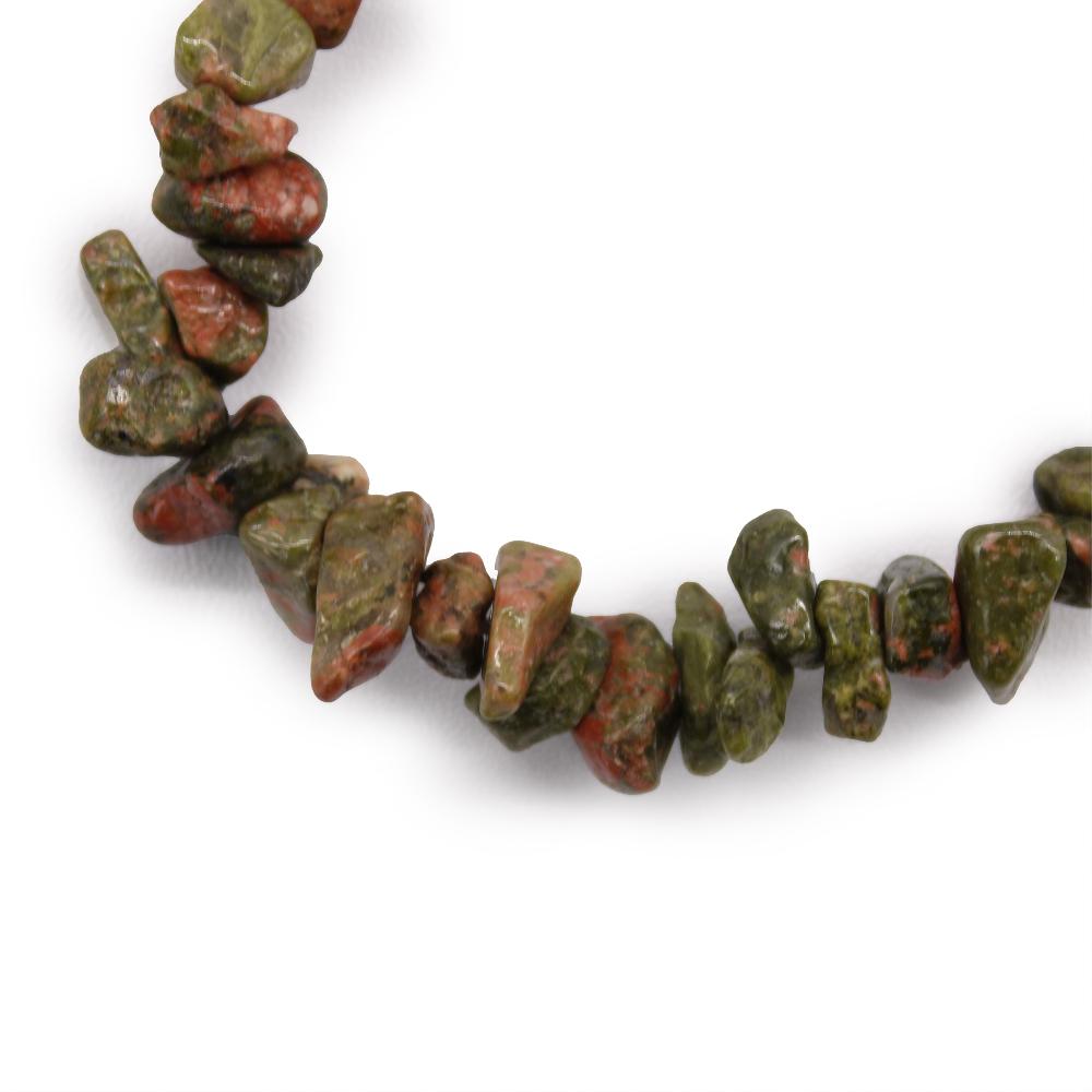 12x Chipstone Bracelet - Green Jasper