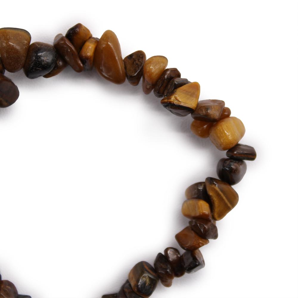 12x Chipstone Bracelet - Tiger Eye