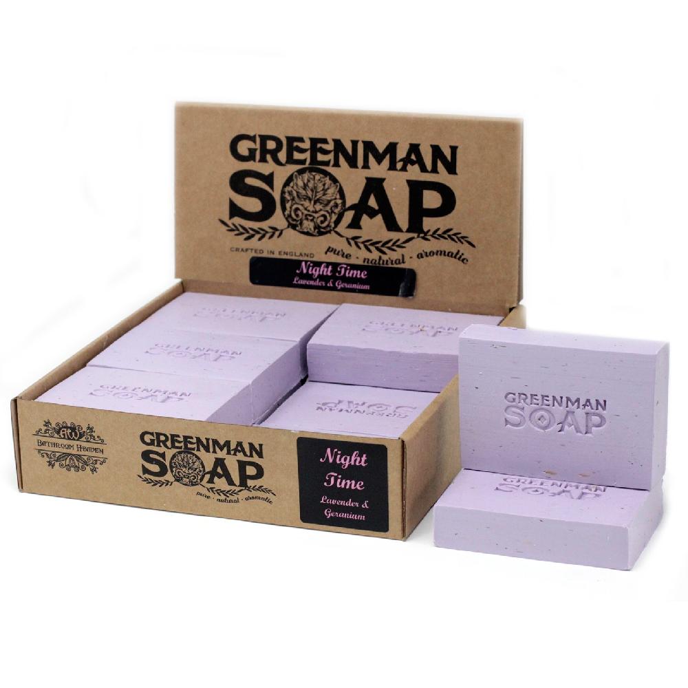 12x Greenman Soap 100g - Night Time