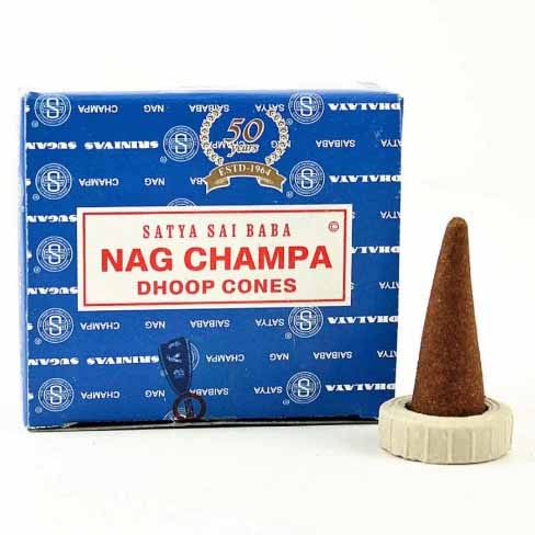 12x Nagchampa Dhoop Cones
