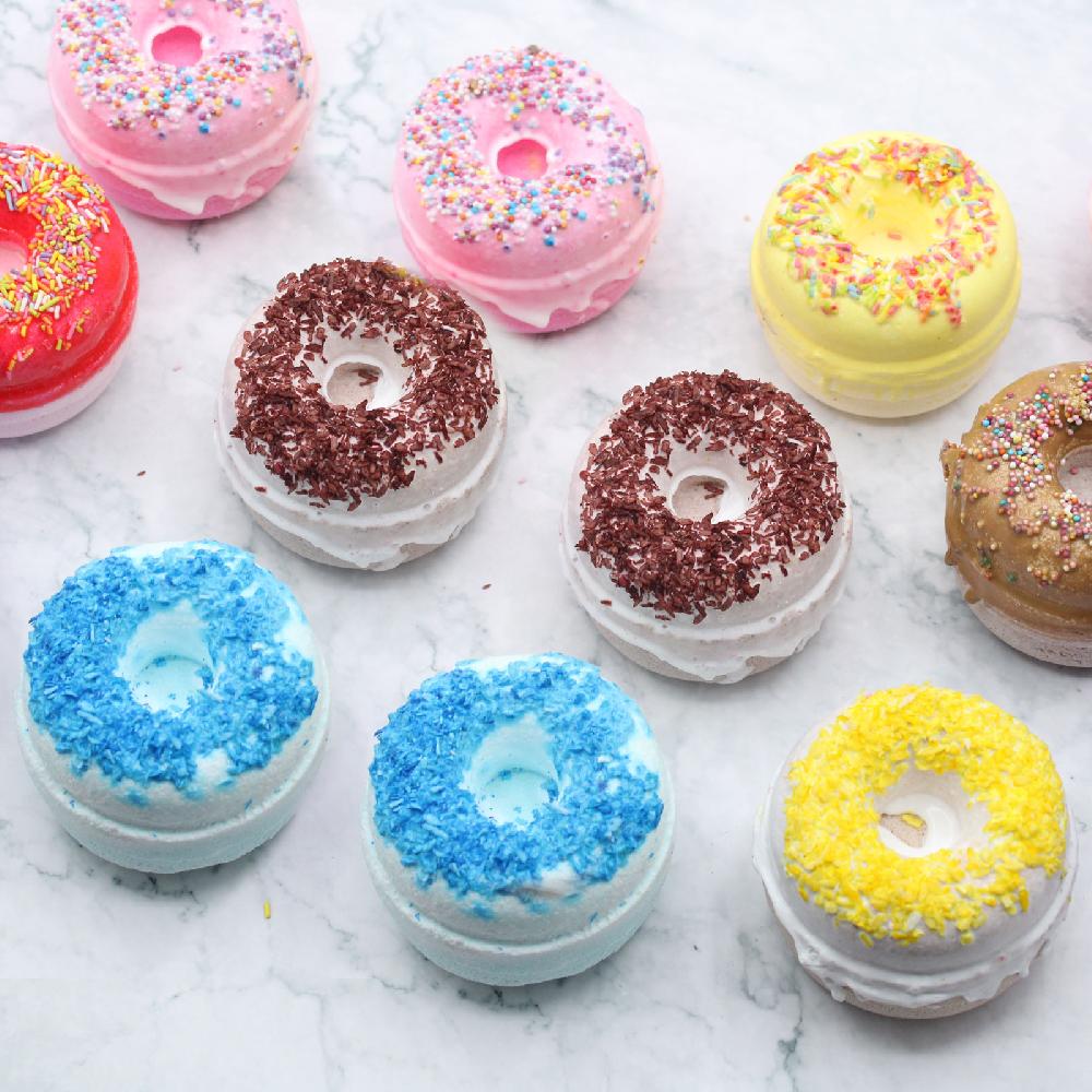 16x Toffee & Caramel Bath Donuts
