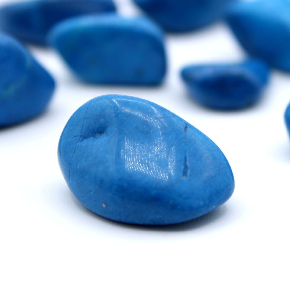 24x L Tumble Stone - Blue Howlite