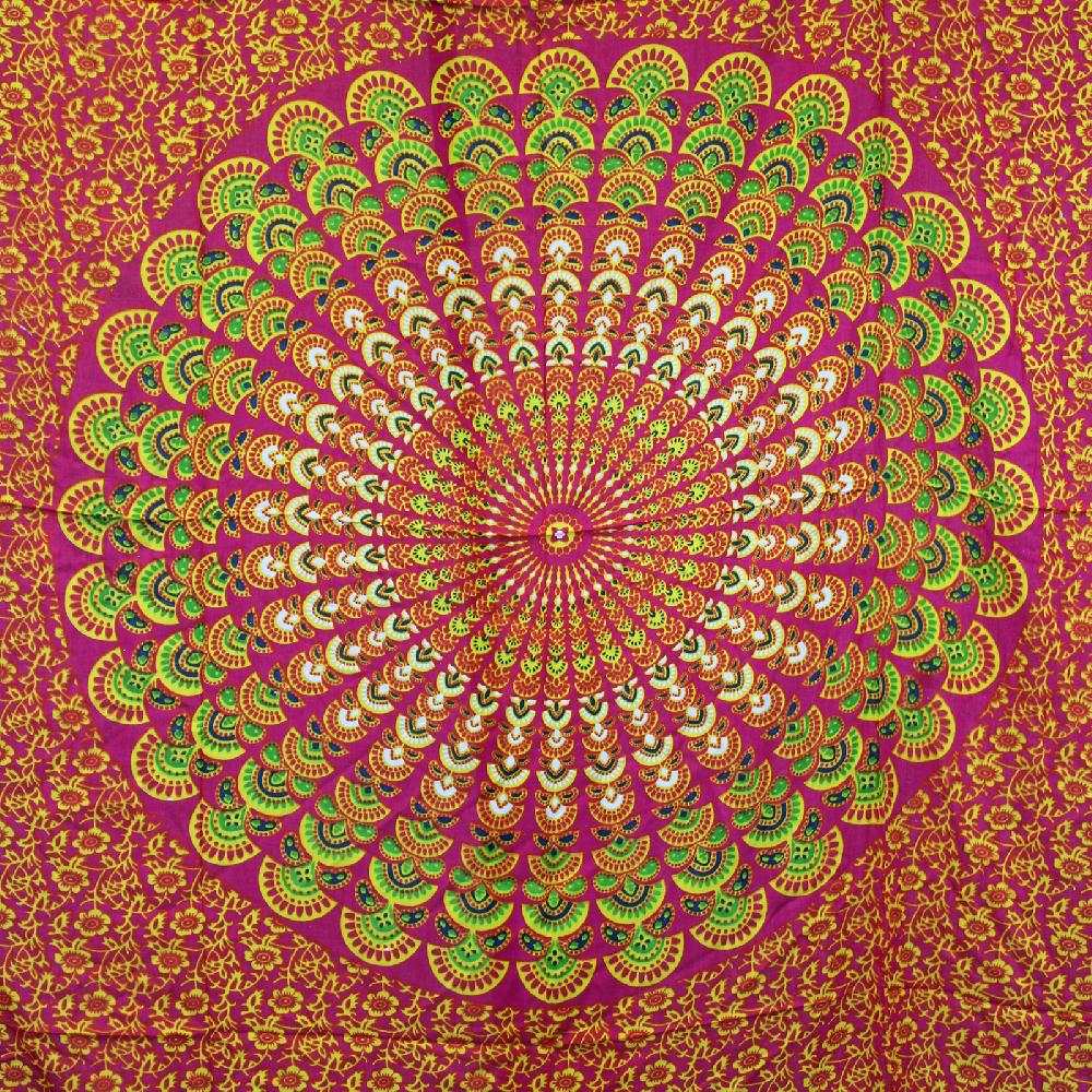 2x Ruby Lime Mandala Sarongs