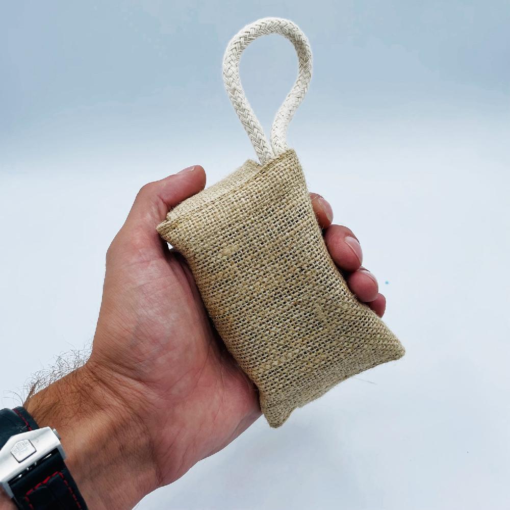 350x Jute Scrub Soap Pouch - Natural