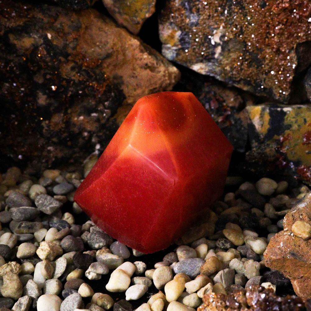 3x Crystal Elemental Soap - Fire