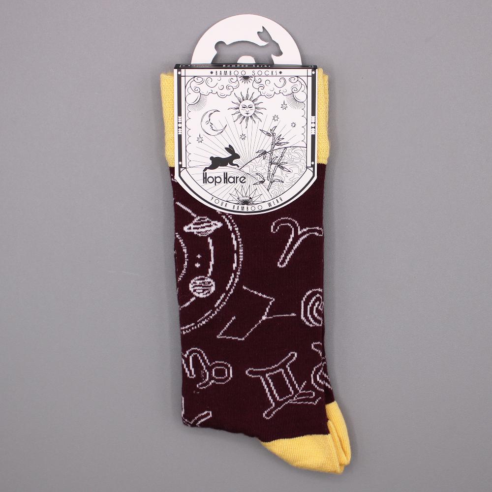 3x Hop Hare Bamboo Socks - Zodiac S/M
