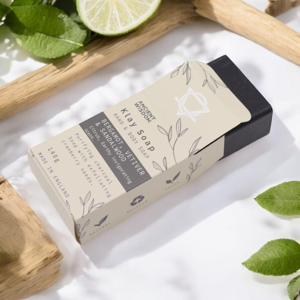 3x Klay Soap - Bergamot & Sandalwood