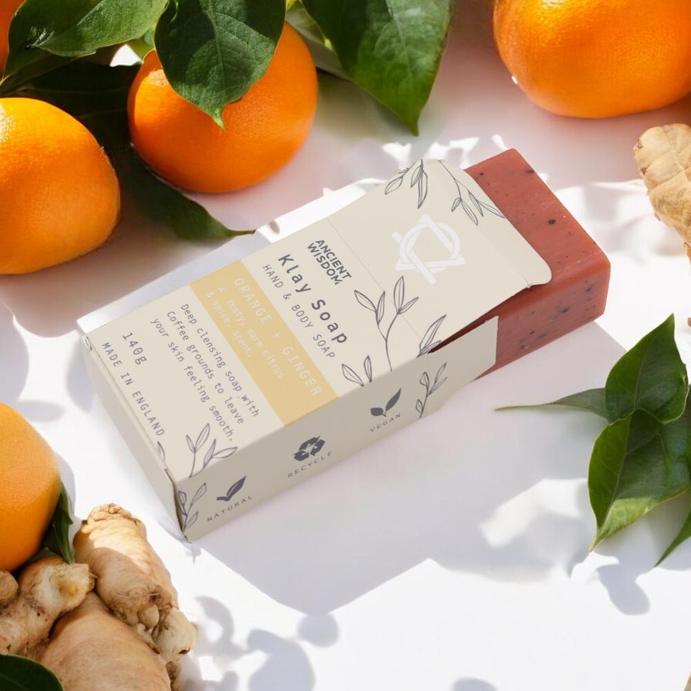 3x Klay Soap - Orange And Ginger