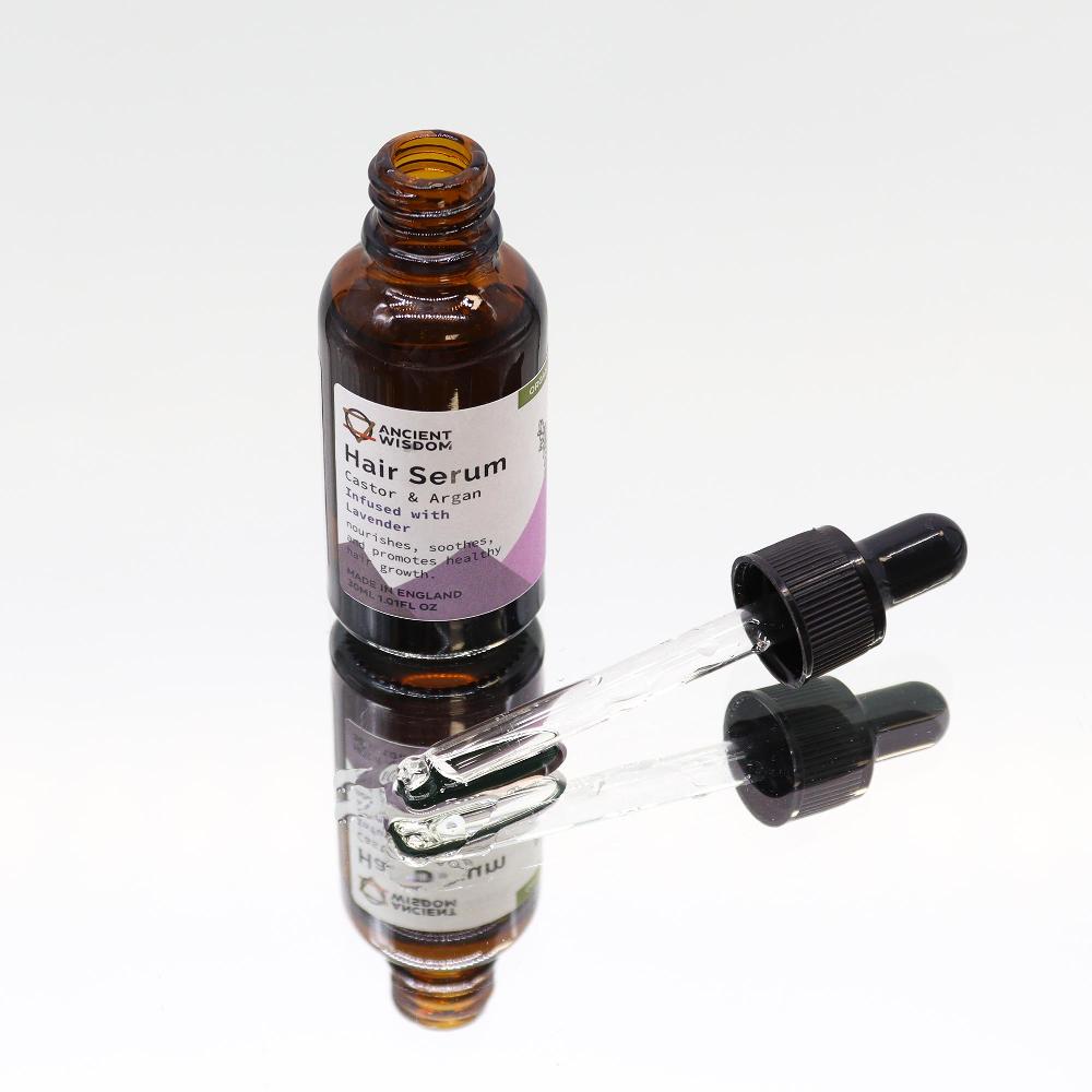 3x Organic Hair Serum 30ml - Lavender