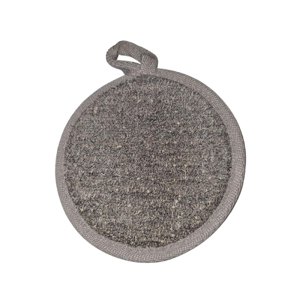 4x Bamboo & Linen Bath Pad - Charcoal