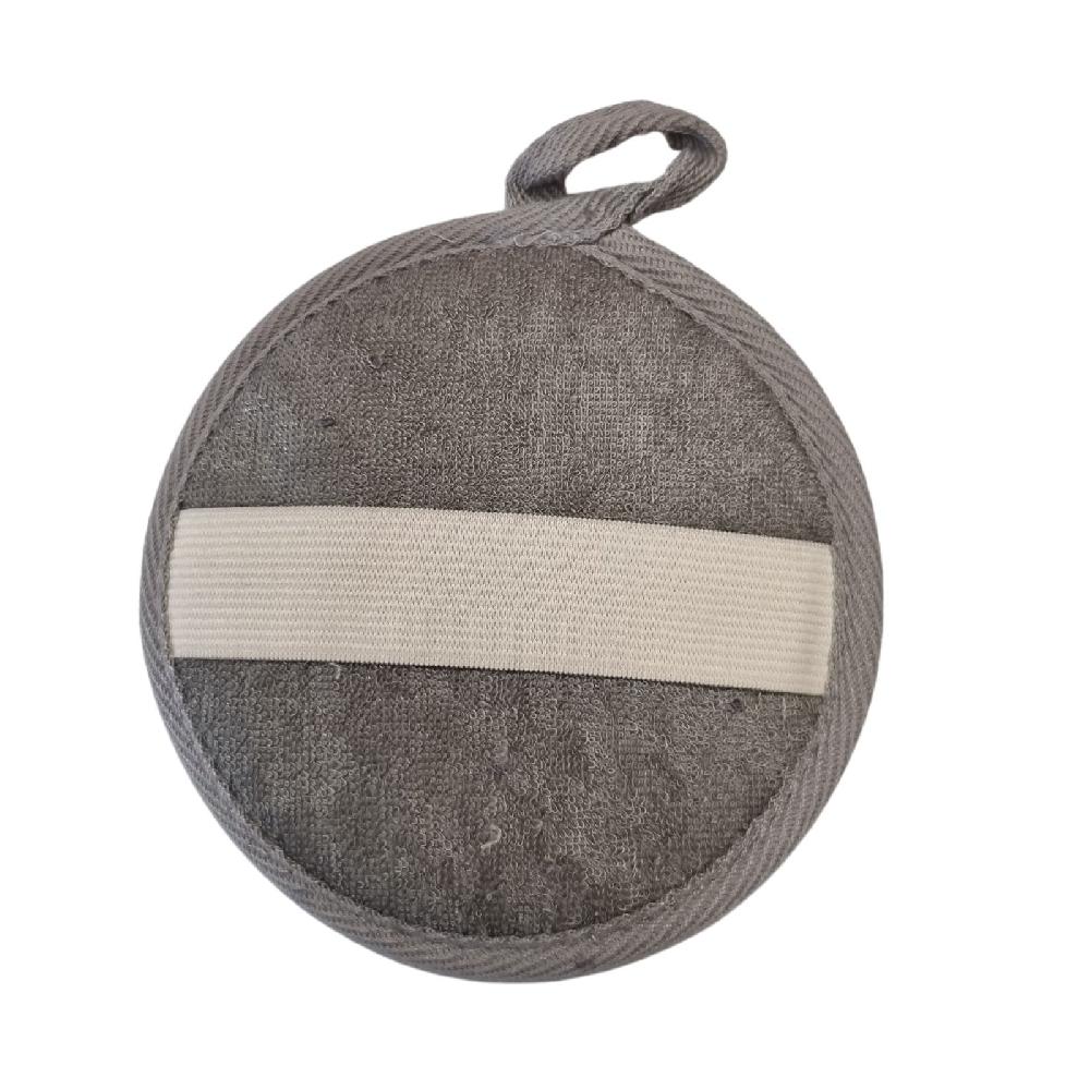 4x Bamboo & Linen Bath Pad - Charcoal