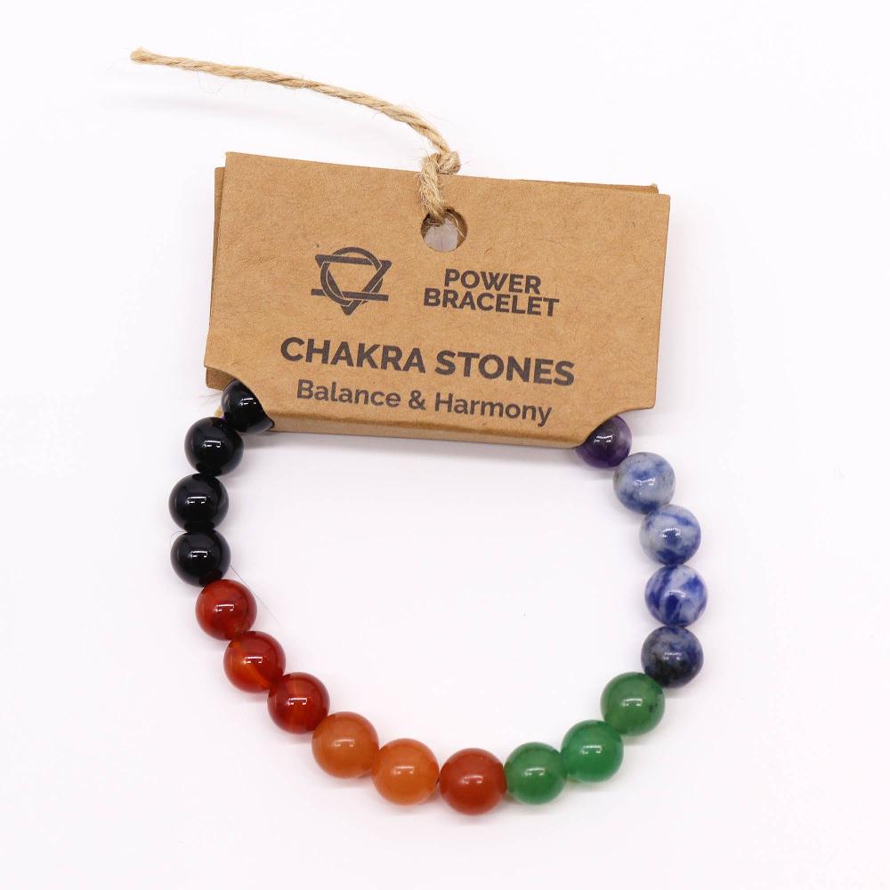 4x Power Bracelet - Chakra Stones