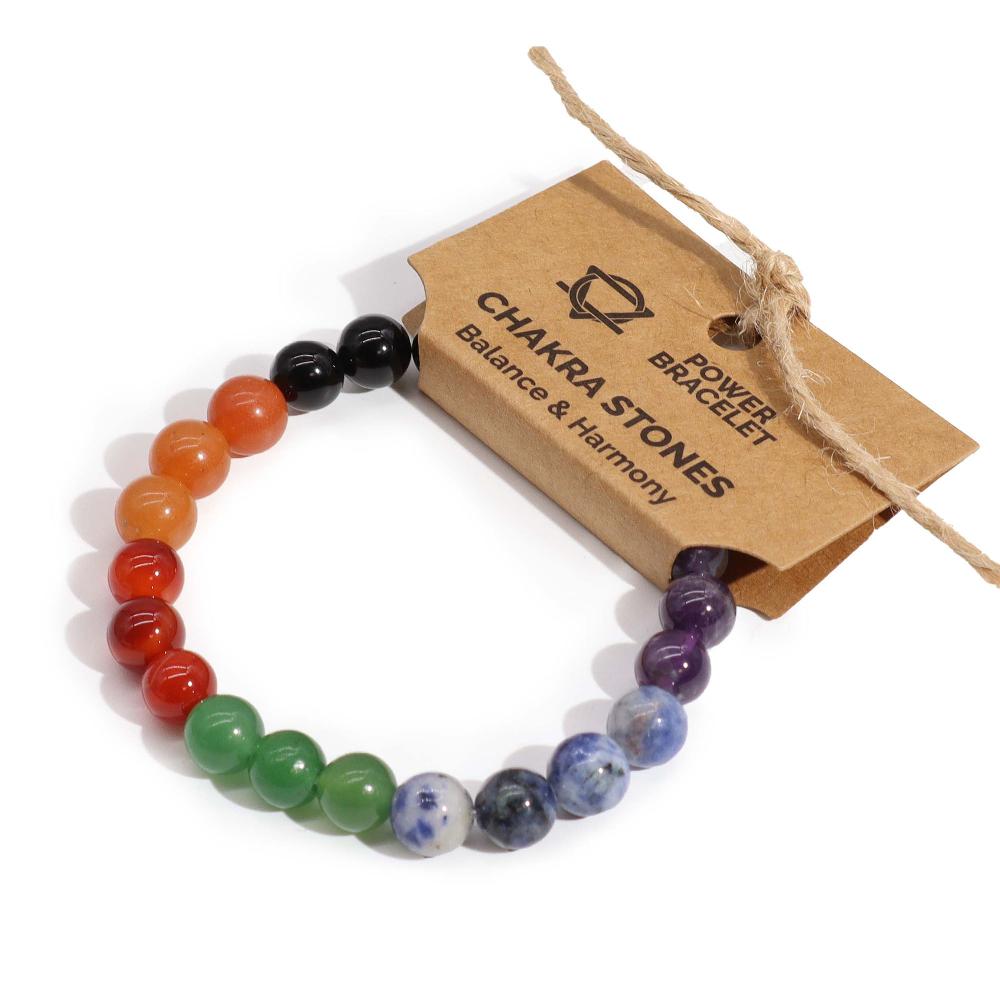 4x Power Bracelet - Chakra Stones