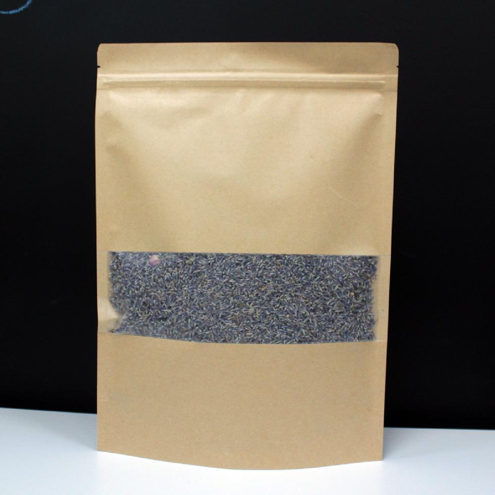 50x Kraft Window Bag 23x35cm