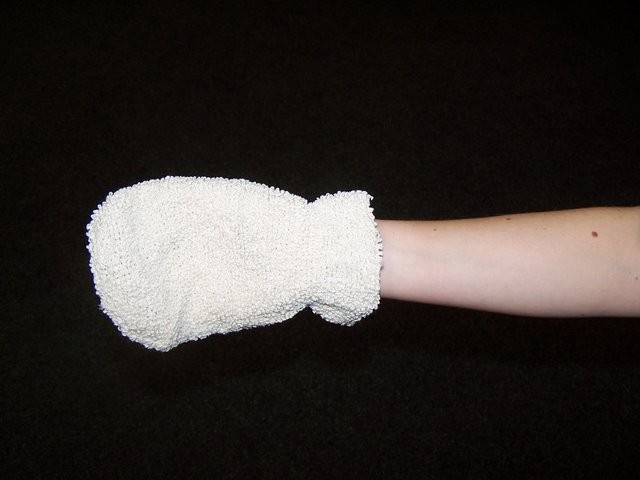 5x Bamboo Washing Mitt
