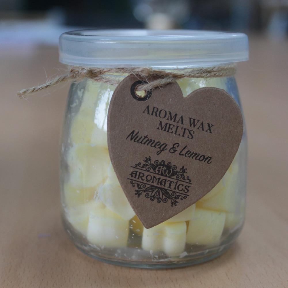 6x Aroma Wax Melts - Nutmeg & Lemon