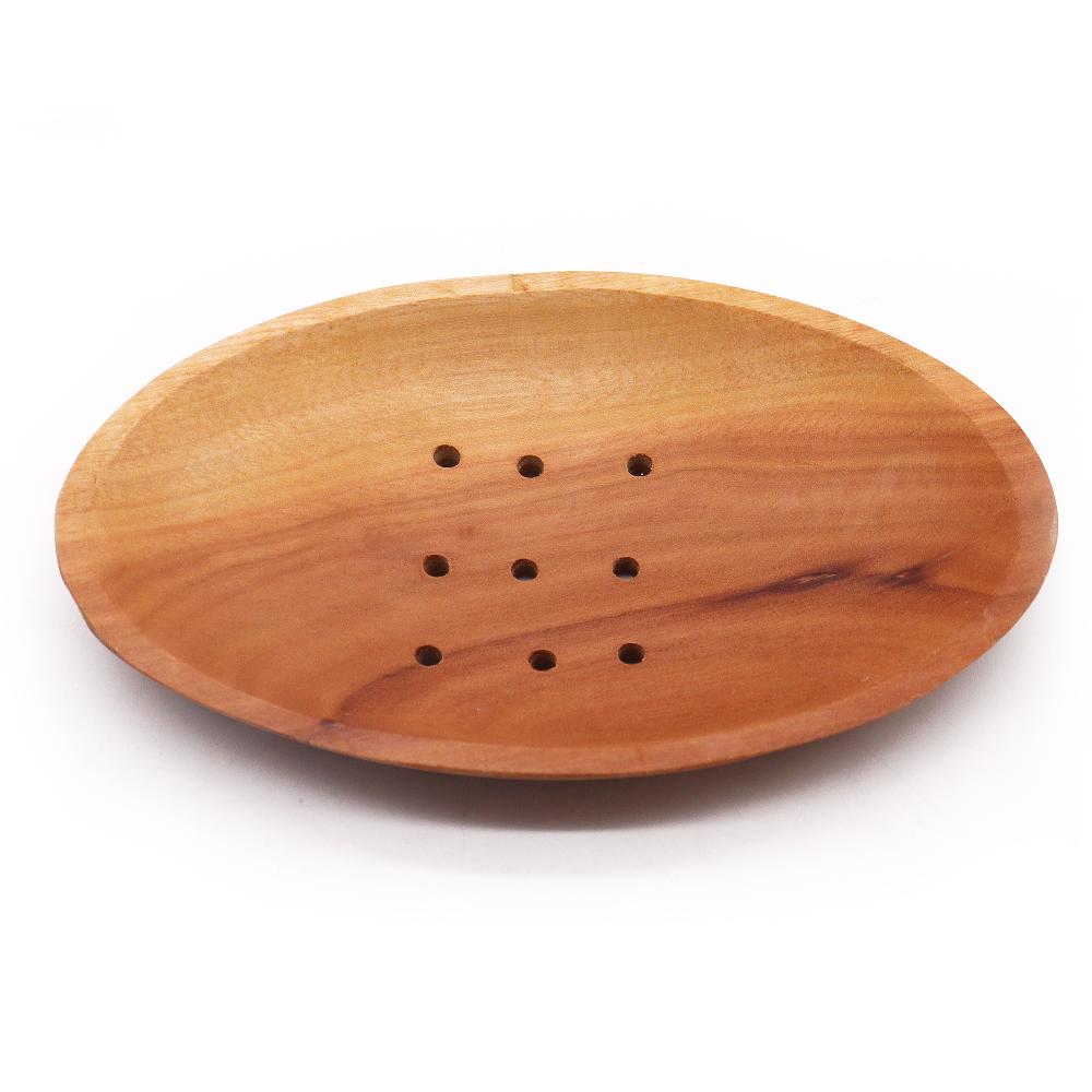 6x Classic Naseberry Soap Dish - Oval