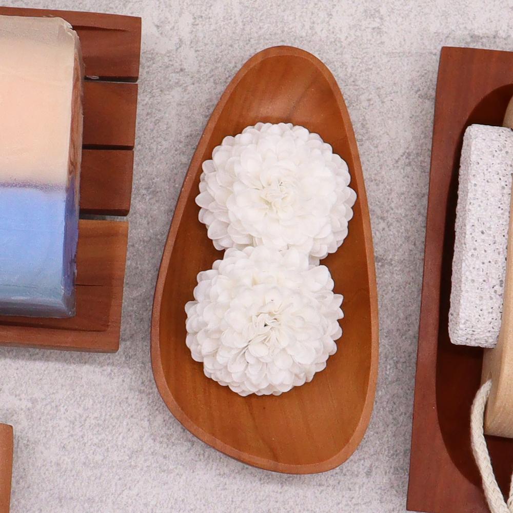 6x Classic Naseberry Soap Dishes