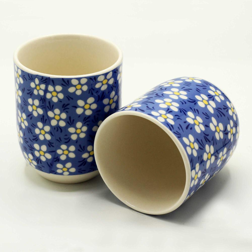 6x Herbal Tea Cup - Blue Daisey