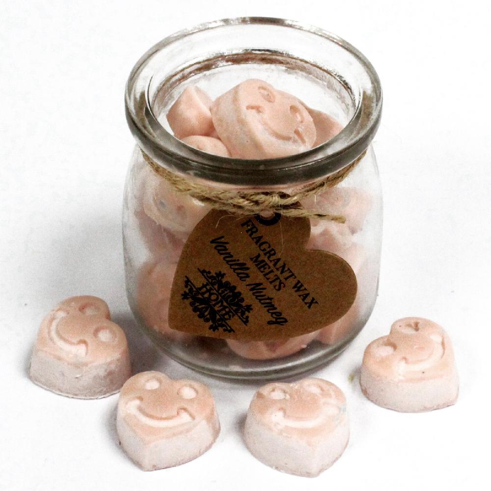 6x Soywax Melts Jar - Vanilla Nutmeg