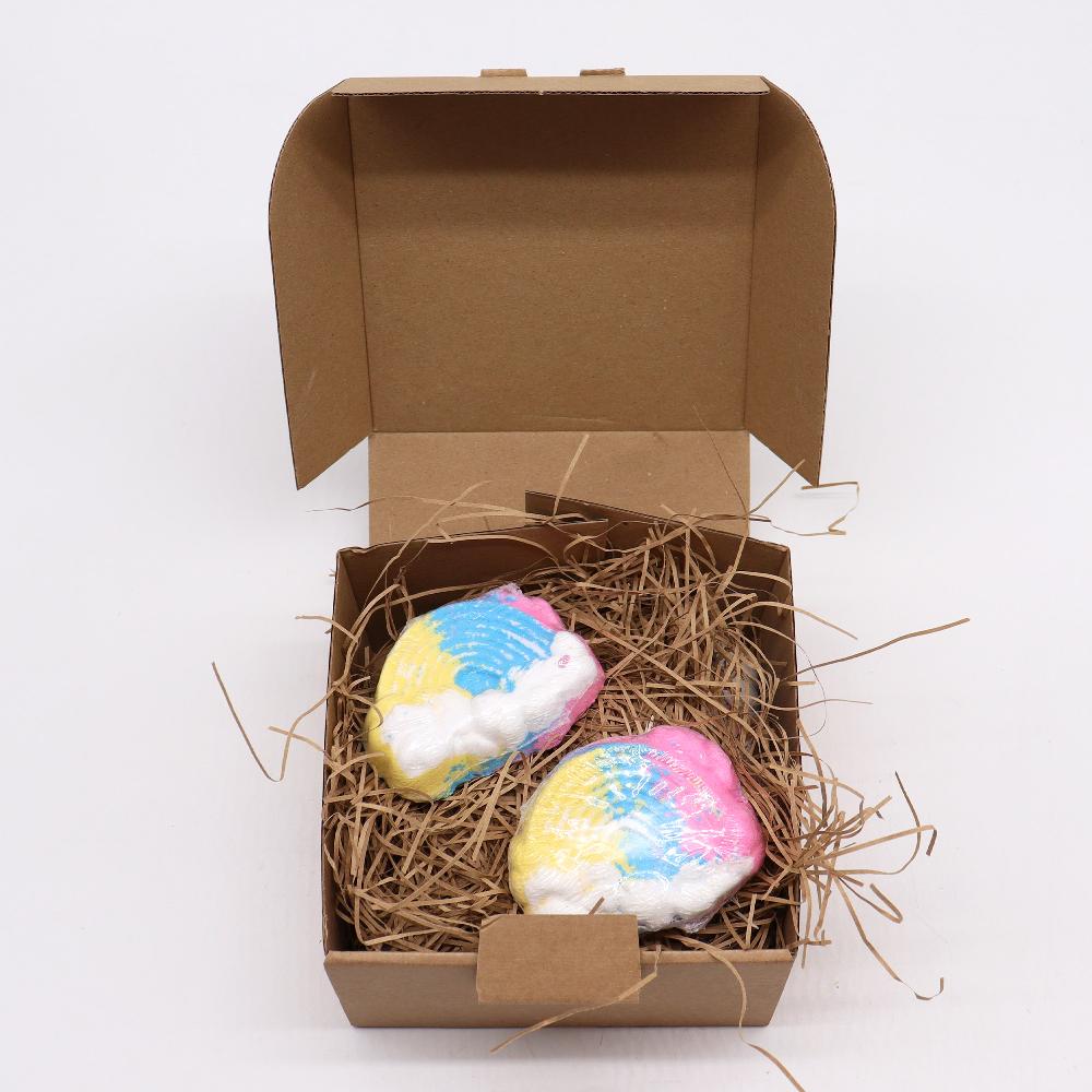 8x Cloud Bath Bomb 95g - Mango