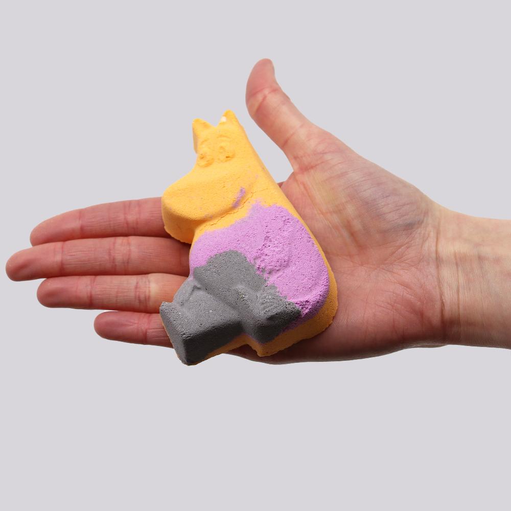 8x Hippo Bath Bomb 85g - Citrus Crush
