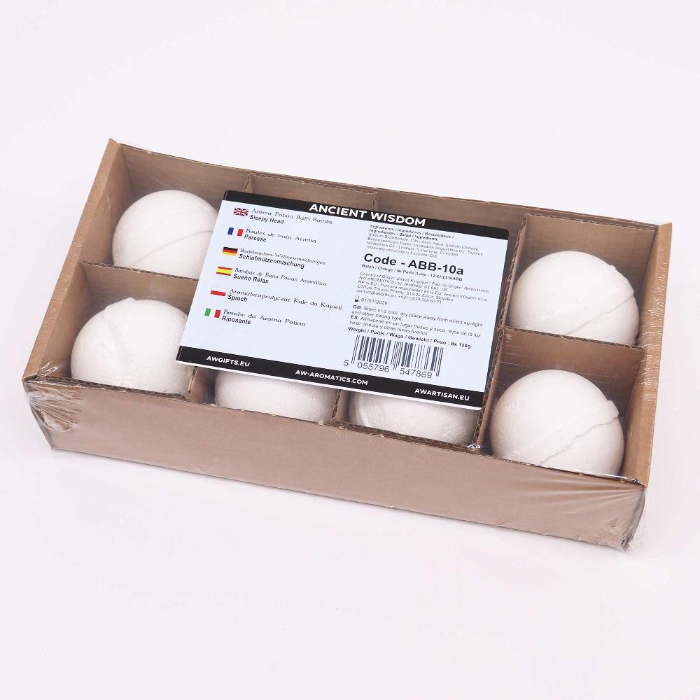 8x Sleepy Head Potion Bath Ball