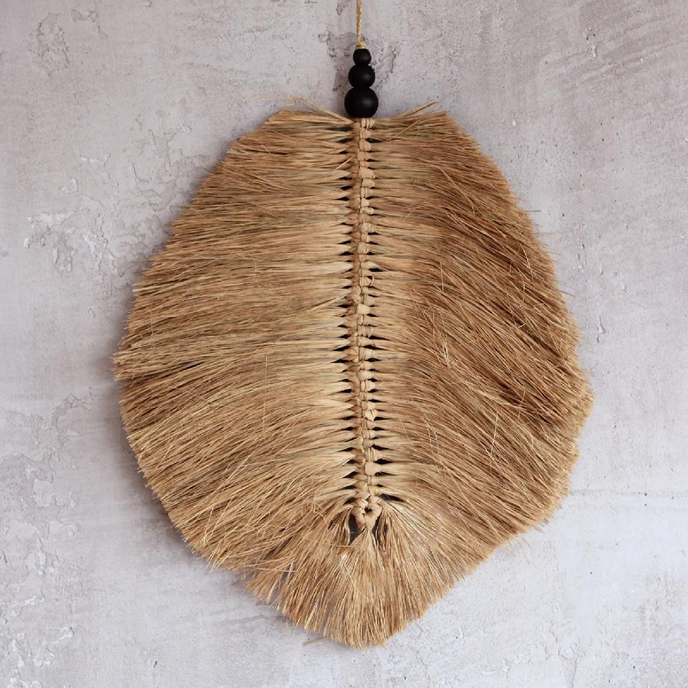 Hanging Raffa Leaf 35cm