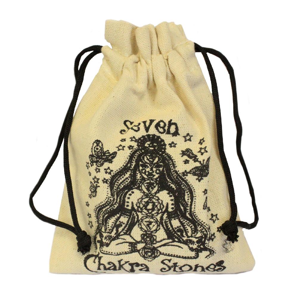 Lrg Stones Chakra Set ( Oval Shape )