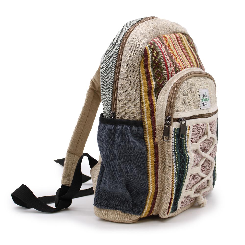 Medium Backpack - Rope & Pockets Style